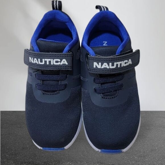 New KIDS Nautica Navy Sneakers - Picture 7 of 8
